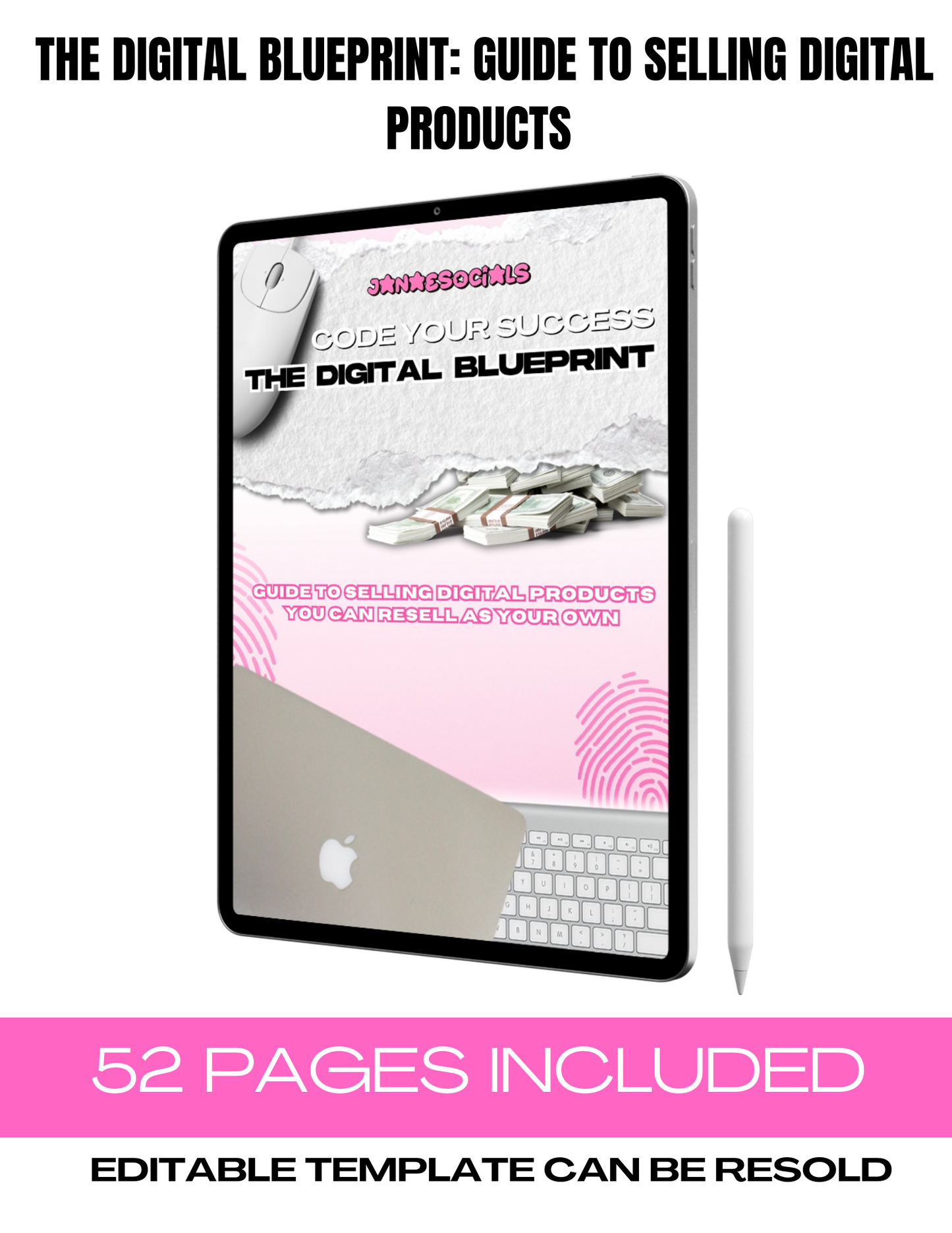 DFY Digital Blueprint : Guide to Selling Digital Products + Resell Rights
